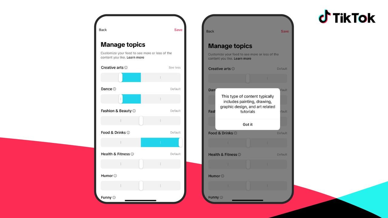 New TikTok Feature Grants You More Control Over Your FYP